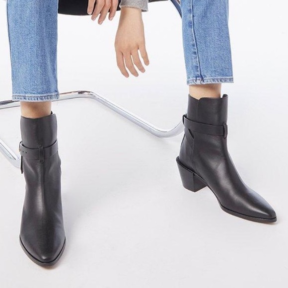 Frame Shoes | Frame Le Lexington Chelsea Boot Black Leather Size 36 12 | Color: Black | Size: 6.5 | Classy_Touch's Closet